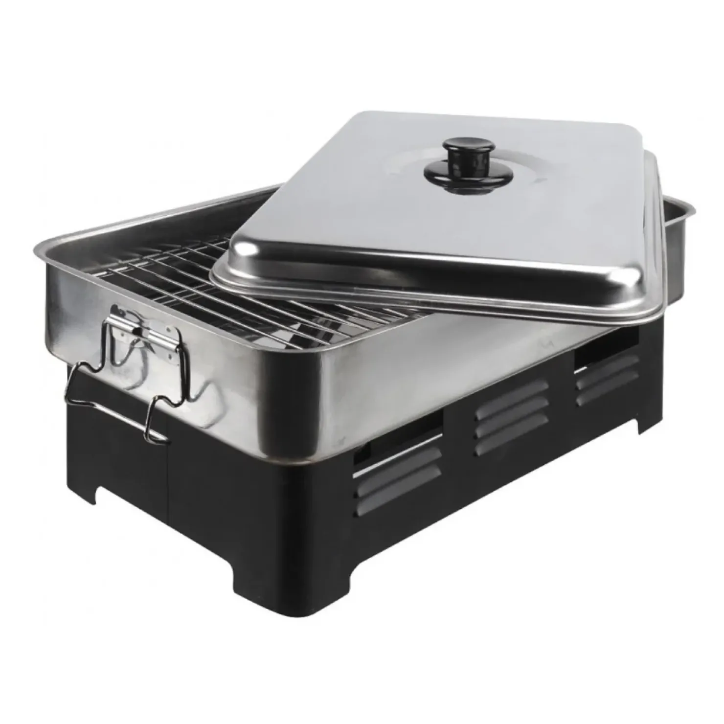 Fishing-King Shop Räucher Bundle Deluxe| Räuchermehl & Räucherchips|Räucherofen