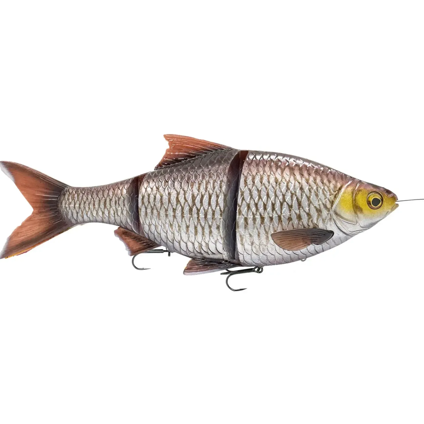 Savage Gear 4D Line Thru Roach 32cm 445g Sinking Hechtköder| Hechtköder|Hecht Gummifisch