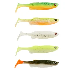 Savage Gear Fat Minnow T-Tail 10,5cm 11g 5pcs. Gummifisch| Gummifische