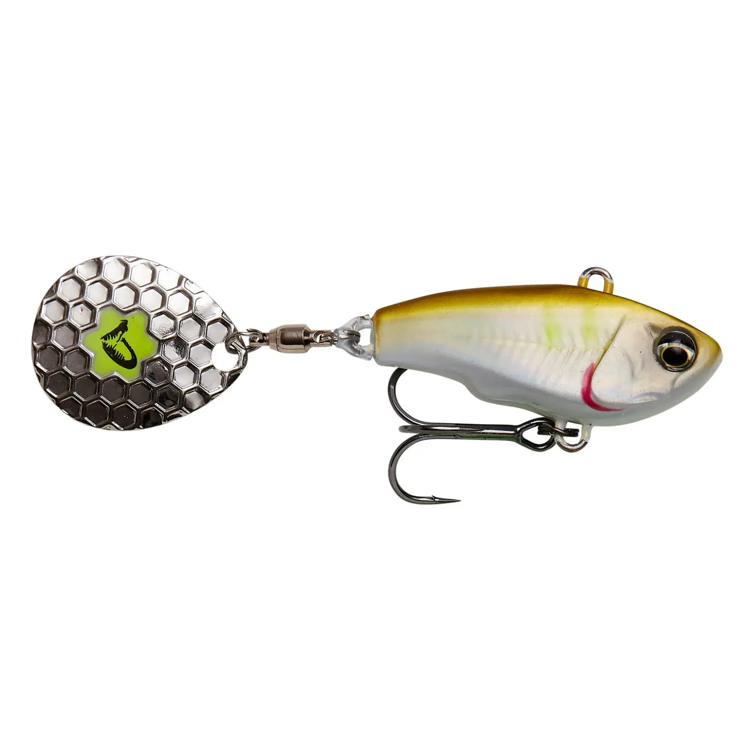 Savage Gear Fat Tail Spin 6,5cm 16g Sinking Weitwurfköder| Barsch Spinner|Jig Spinner