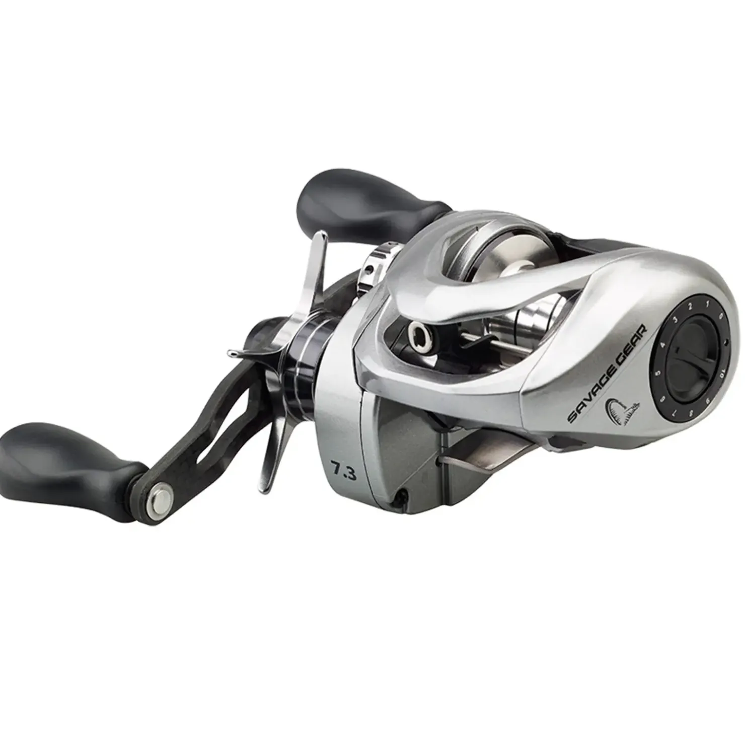 Savage Gear SG10 300 BC RH Rechtshand 5.6:1 Baitcastrolle| Hechtrolle|Hechtrollen