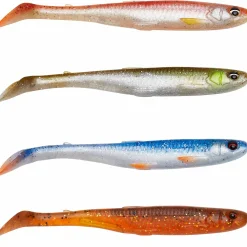 Savage Gear Slender Scoop Shad 15Cm 17G 4Pcs| Sets Spinnfischen|Hecht Gummifisch