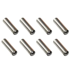 Savage Gear Steel E-Rattle Kit 4+4 Teile Gummifisch Rasseln Set| Sets Spinnfischen|Zubehör Kunstköder