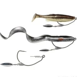 Savage Gear Weedless EWG Hook 5g #10/0 2 Stück Wide Gap Haken| Offset Haken|Zubehör Kunstköder