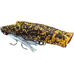 Seika Pro Big Splash 9,0cm 16,5g schwimmend Popper| Barsch Topwater-Köder|Oberflächenköder