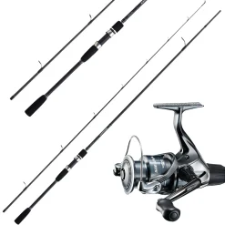 Shimano Rolle Sienna & Rute 2,10m 3-21g Combo Forellenangeln Angelset| Angelcombo Forelle