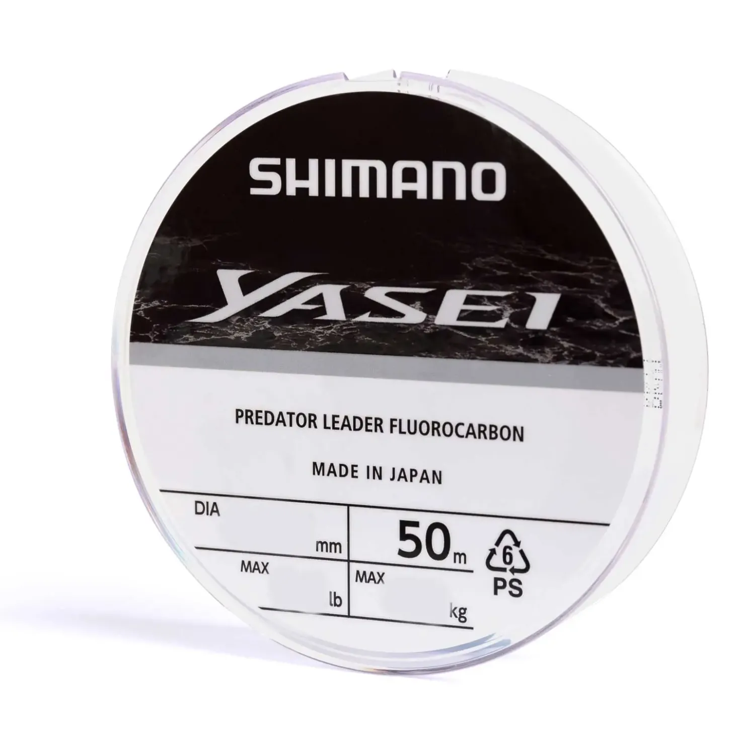 Shimano Yasei Predator Fluoro 50m 0,40mm 11,93kg Vorfachschnur| Fluorocarbon Vorfach|Vorfachschnur