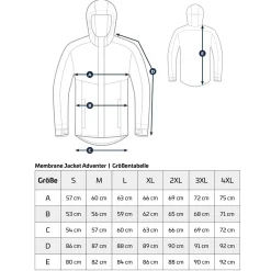 Adventer & fishing Sirius Membrane Jacket Adventer Gr.L Anglerjacke| Angelbekleidung