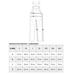 Adventer & fishing Sirius Membrane Pants Adventer Gr.L Anglerhose| Angelbekleidung