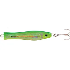 Sänger Angeln Sänger 3D Holo Pilker 200 g Grün gelb neon| Heilbutt Pilker|Dorsch Pilker