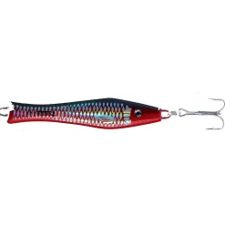 Sänger Angeln Sänger 3D Holo Pilker 125 g Schwarz rot| Dorsch Pilker|Nordsee Pilker