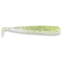 Moby Softbaits Sänger Iron Claw Moby Long Shad 2.0 11,5cm Salt'n Pepper Luminous Gummifisch| Zubehör|Gummifische
