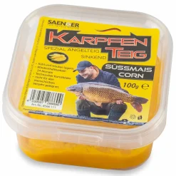 Sänger Angeln Sänger Karpfenteig 100g Süßmais-Corn| Karpfenfutter|Friedfischfutter
