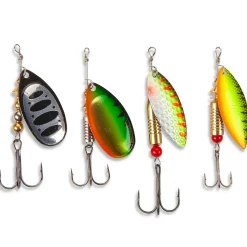 Sänger Angeln Sänger Specialist Barsch&Hecht Spinner Set 4 Stück| Sets Spinnfischen|Spinner