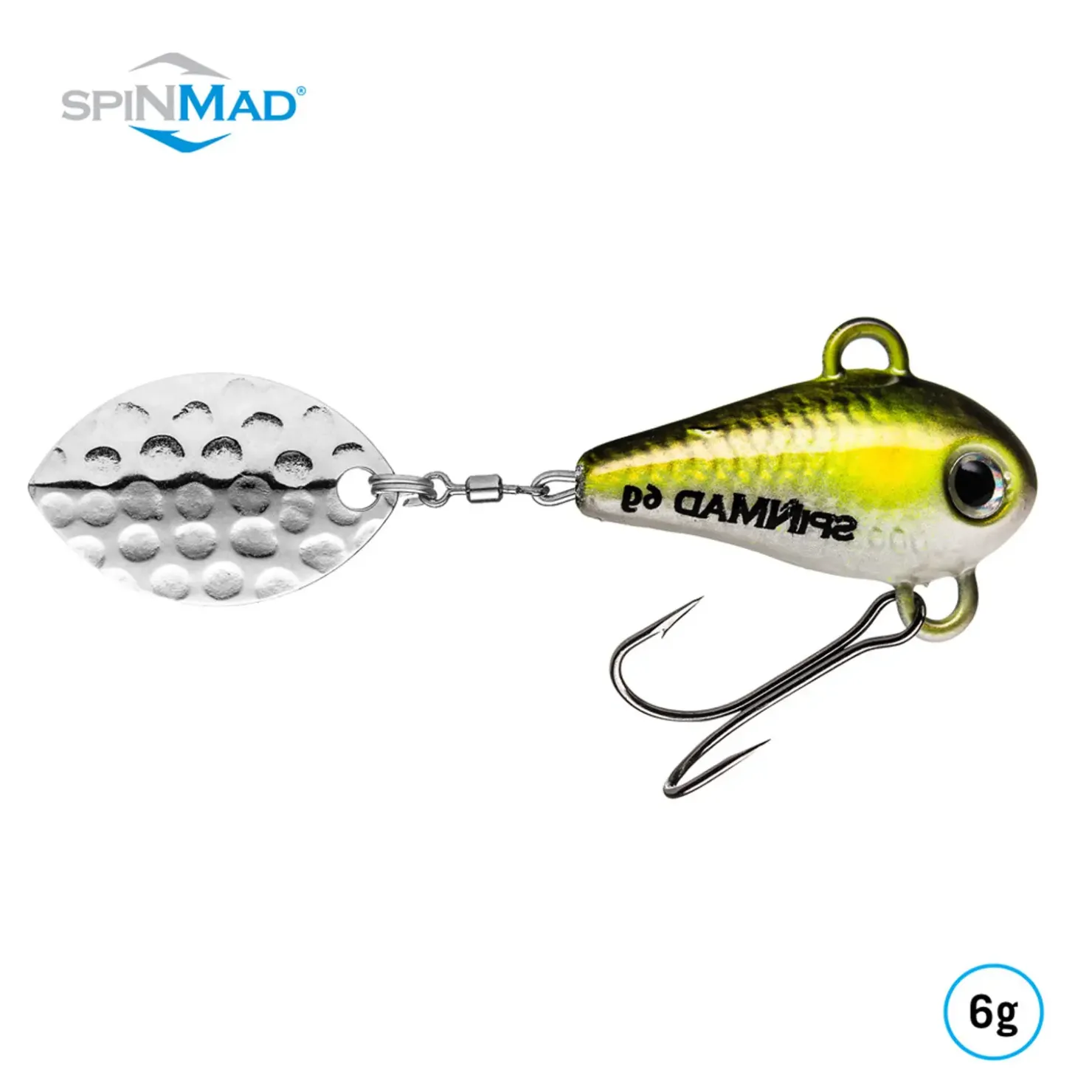 SpinMad Originals 6,0g Jig Spinner| Zanderköder|Zandersaison