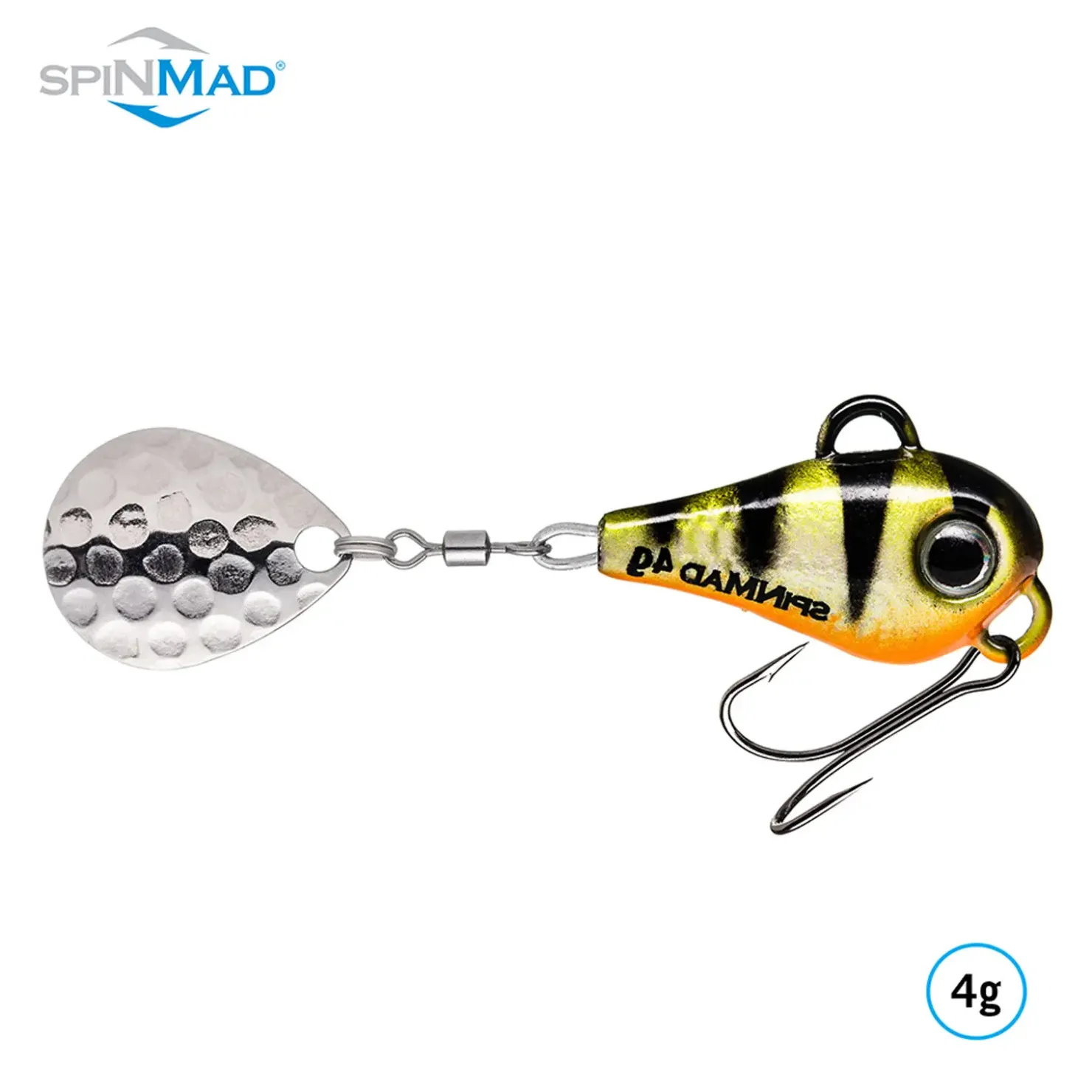 SpinMad Originals 4,0g Jig Spinner| Zanderköder|Zandersaison