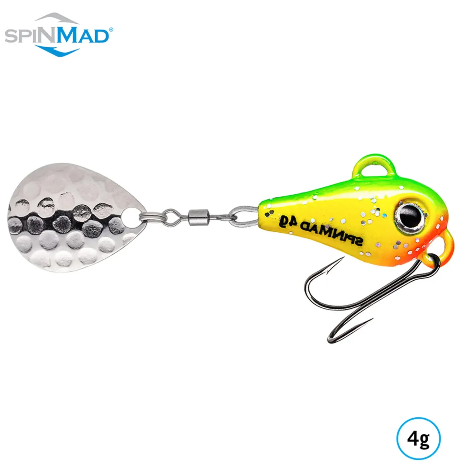 SpinMad Originals 4,0g Jig Spinner| Zanderköder|Zandersaison