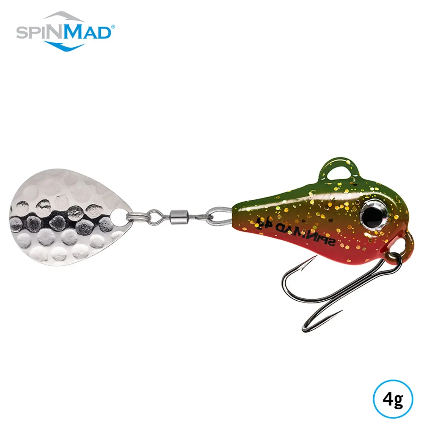 SpinMad Originals 4,0g Jig Spinner| Zanderköder|Zandersaison