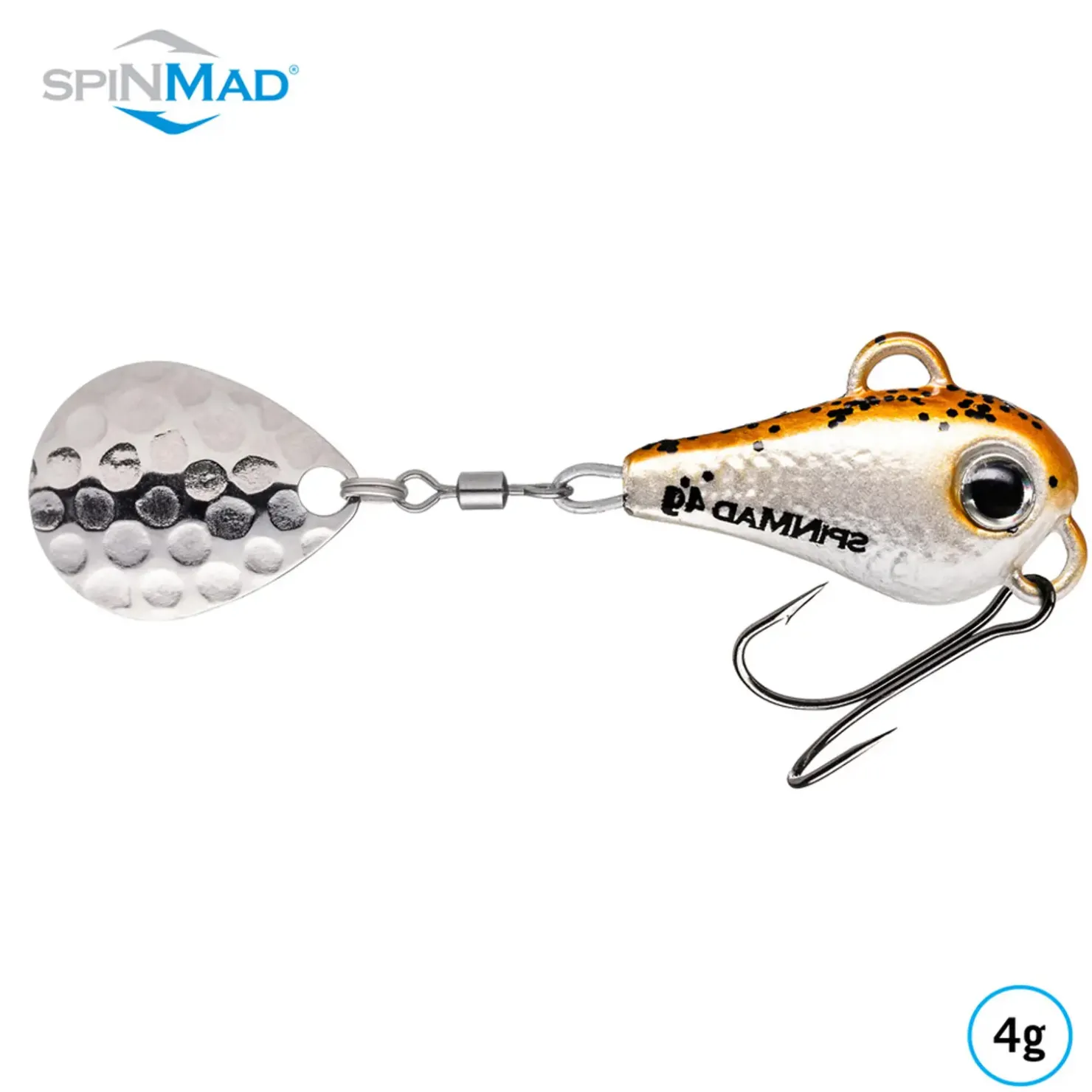 SpinMad Originals 4,0g Jig Spinner| Zanderköder|Zandersaison