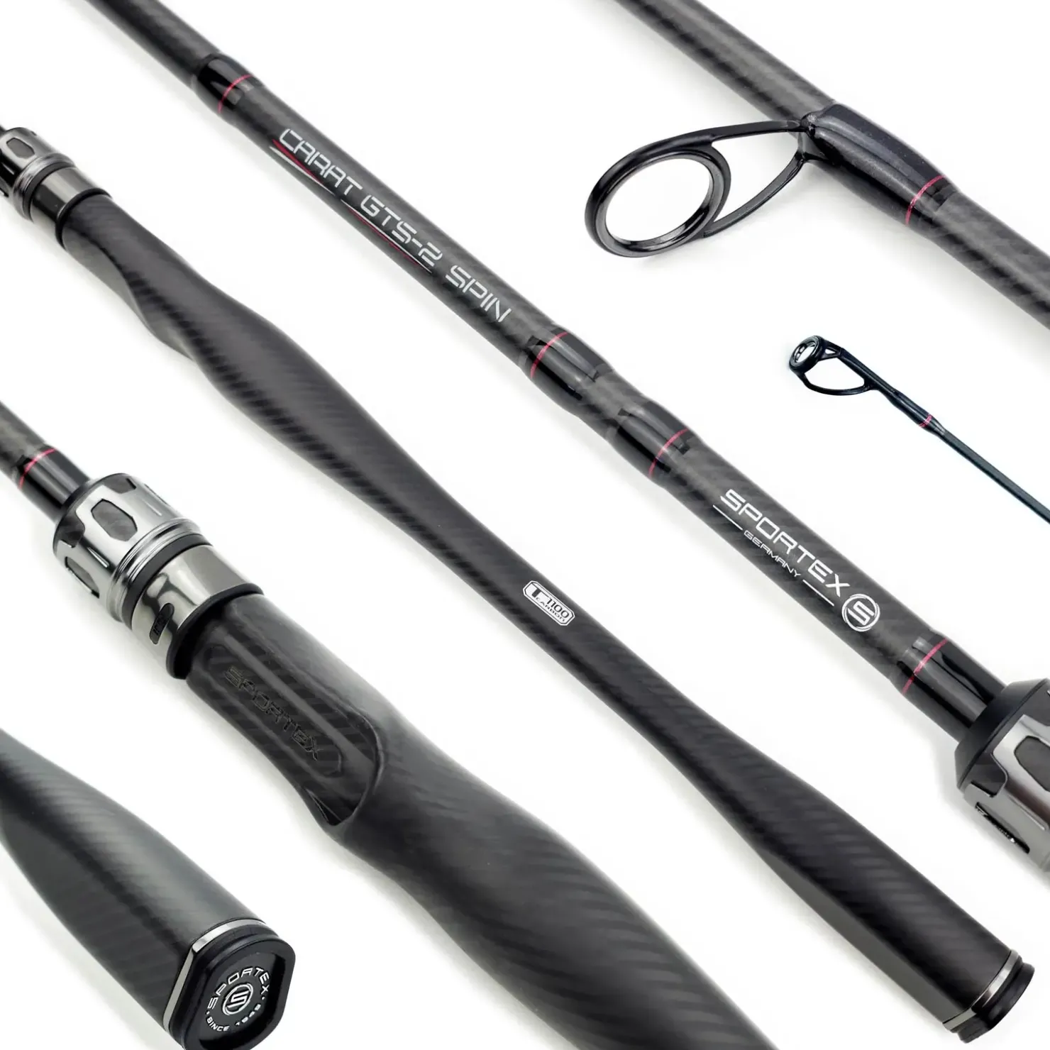 Sportex CARAT GTS-2 Spin CC2101 2,10m 3-19g Spinnrute| Forellenrute|Forellenruten