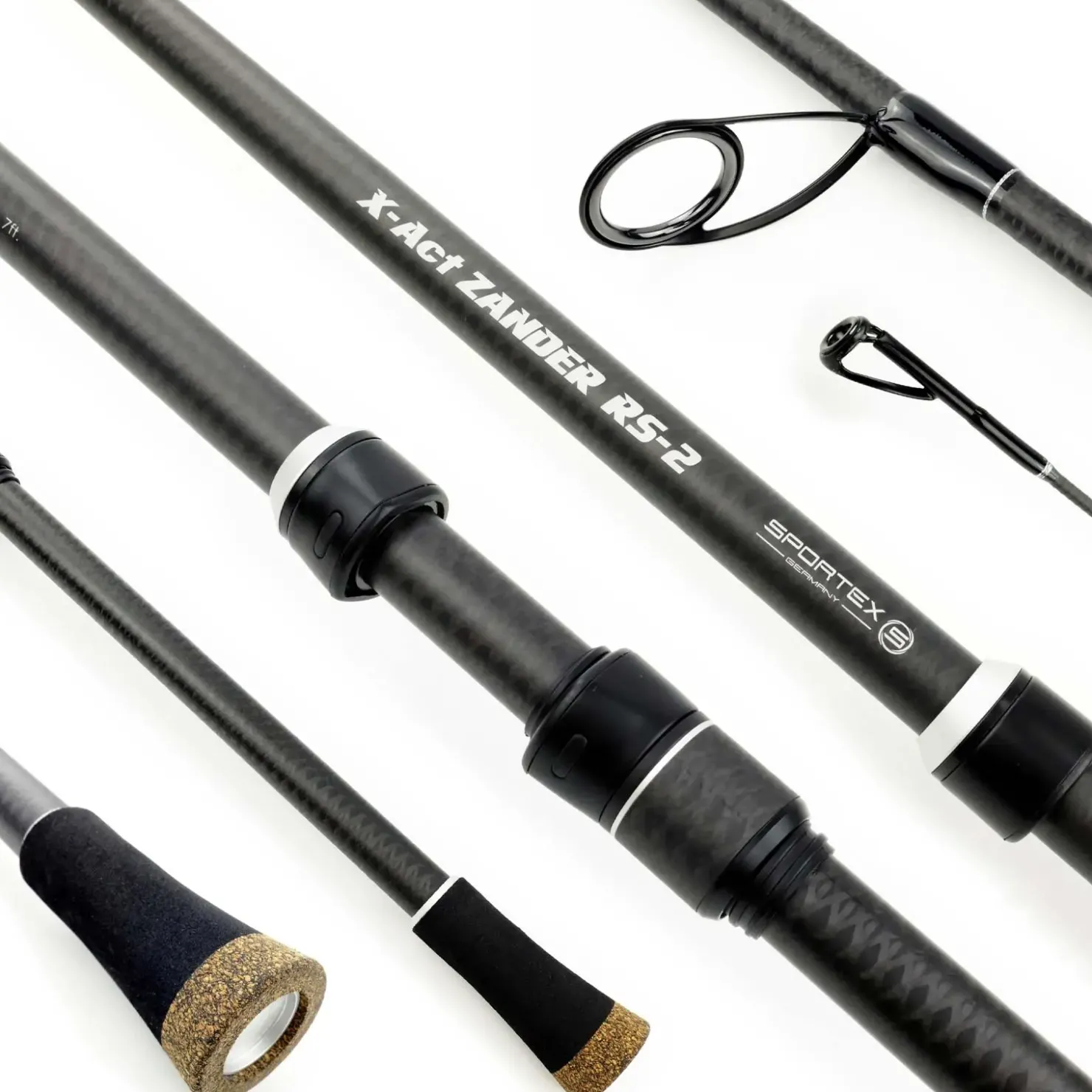 Sportex X-Act Zander RS-2 XA2102 2,15m 11-54g Zander-Spinnrute| Zanderrute|Barschrute