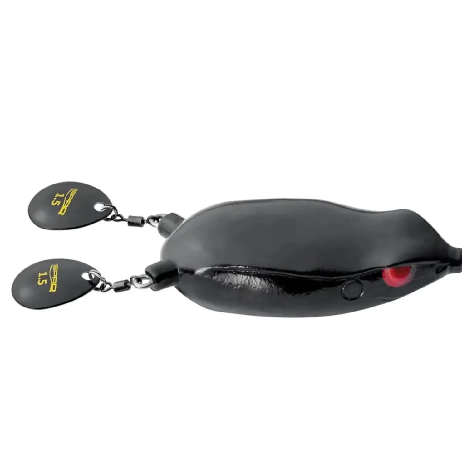 Spro Bronzeye Blade 65 Gummifrosch| Hecht Oberflächenköder|Barsch Topwater-Köder