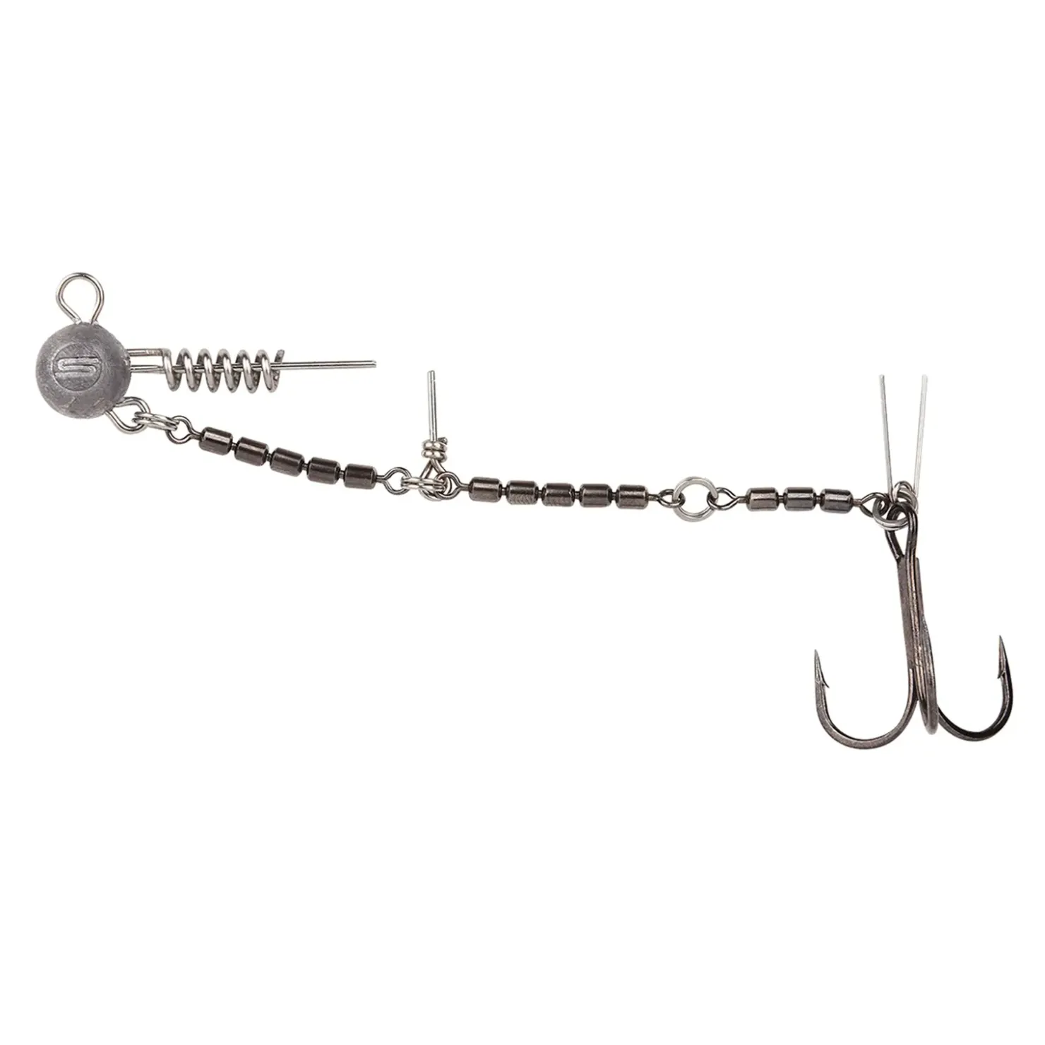 Spro Screw In Swivel Rig 8cm 7g Gummifisch-Zubehör| Gummifisch-System