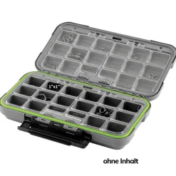 Spro Terminal Box XL Waterproof Gray/Green Angelbox| Angelboxen & Köderboxen