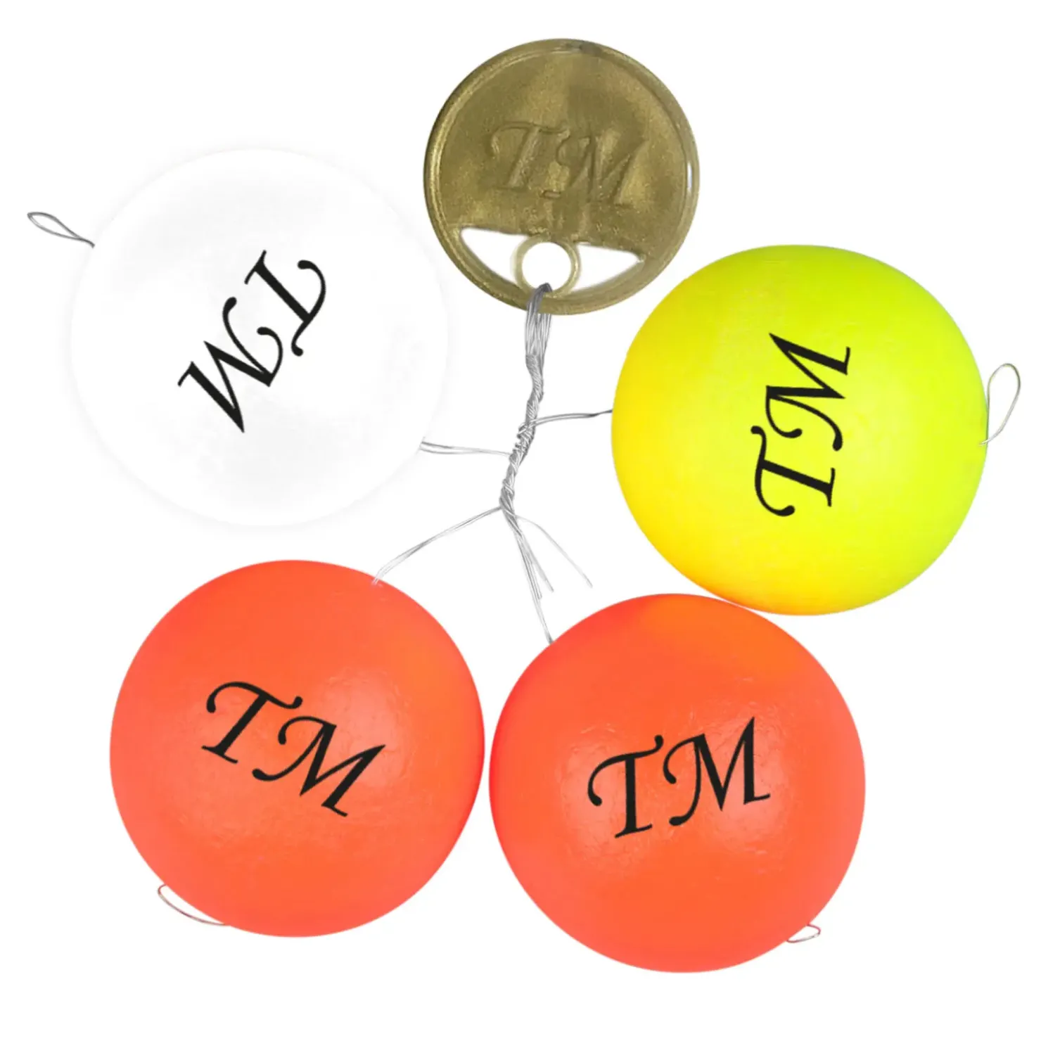 Spro Trout Master Round Pilots Mix 25mm Forellenpose| Forellen Posen|Laufposen