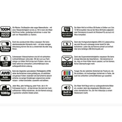 Water Wolf 2.0 1080K Unterwasserkamera| Unterwasser Beobachtung|Unterwasserkamera Water Wolf