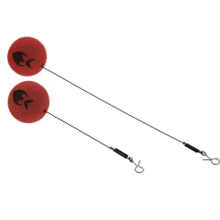 Westin Bait Poppers R 'N R Ø17mm 60mm+100mm 2Pcs Red Köderfisch-Auftriebskörper| Haken Zubehör