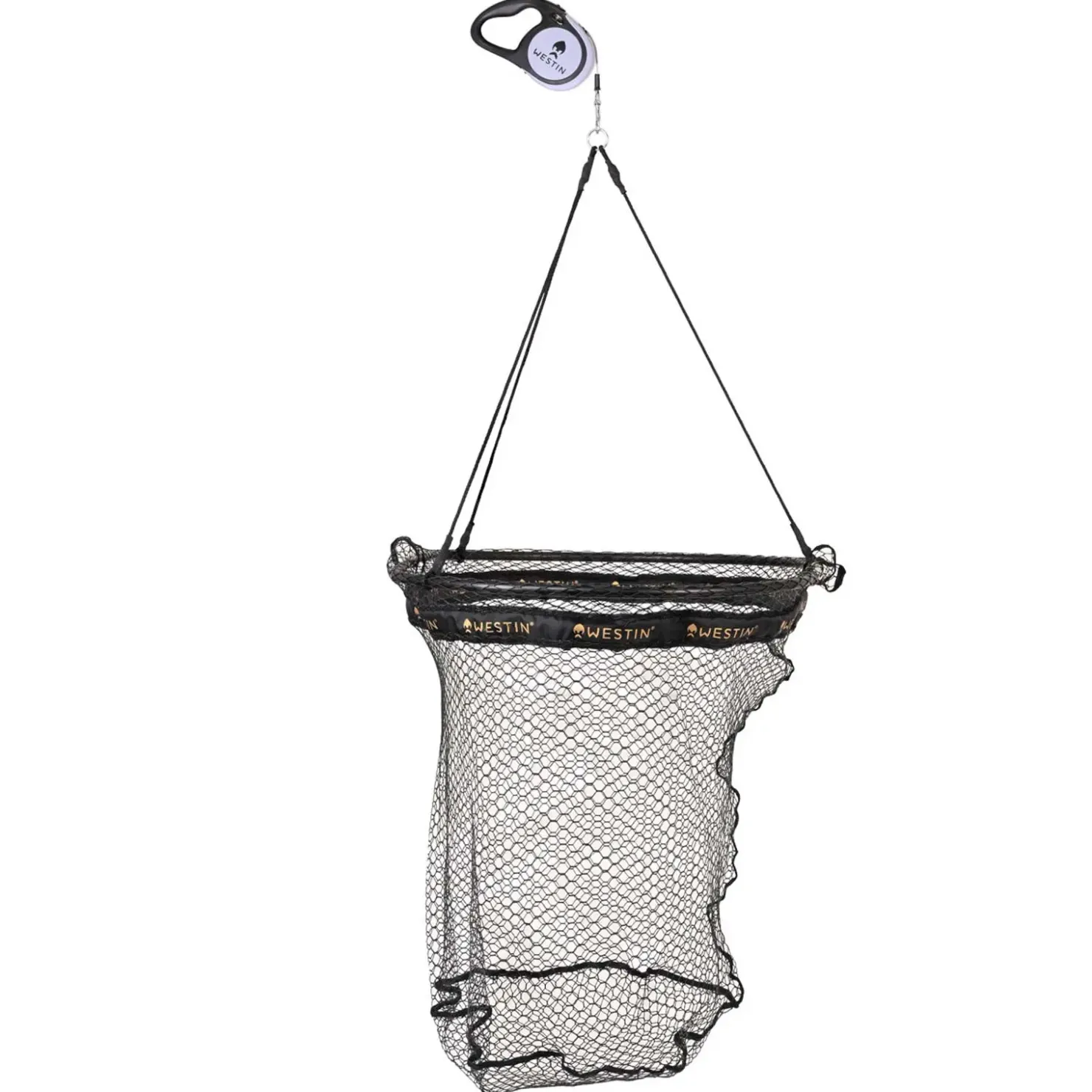 Westin Foldable Retaining Net XL 70X60X70cm 5M Line 1Sec Spundwandkescher| Kescher Raubfischangeln|Großfischkescher
