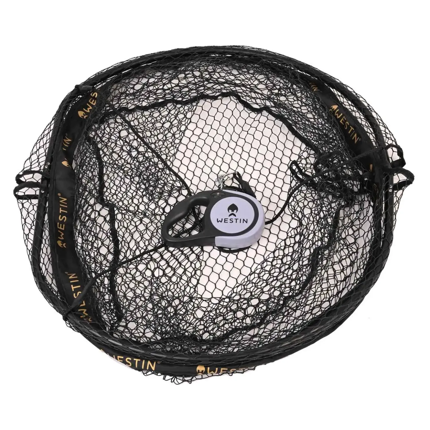 Westin Foldable Retaining Net XL 70X60X70cm 5M Line 1Sec Spundwandkescher| Kescher Raubfischangeln|Großfischkescher