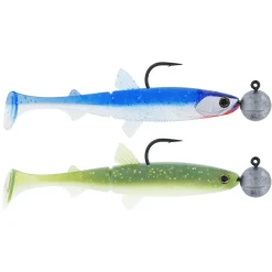 Westin Hypoteez Shadtail R 'N R 9cm 7g #4/0 2Pcs Gummifischset| Sets Spinnfischen|Barsch Gummiköder