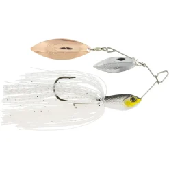 Westin Mvibe Pro Willow Silver + Willow Copper #4/0 28g Tungsten Sinking Spinnerbait| Spinnerbait|Barschköder