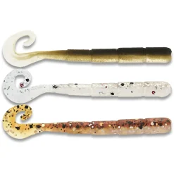 Westin Ned Worm Curltail 5cm 0,5g Floating 23 6 St. Ned-Gummiwurm| Barsch Gummiköder|Forellen Gummiköder