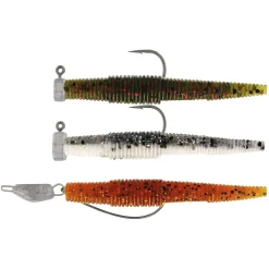 Westin Ned Worm Slim R 'N R 5.5cm 1g/2g/3.5g 3pcs Gummiwurm| Barsch Gummiköder|Forellen Gummiköder