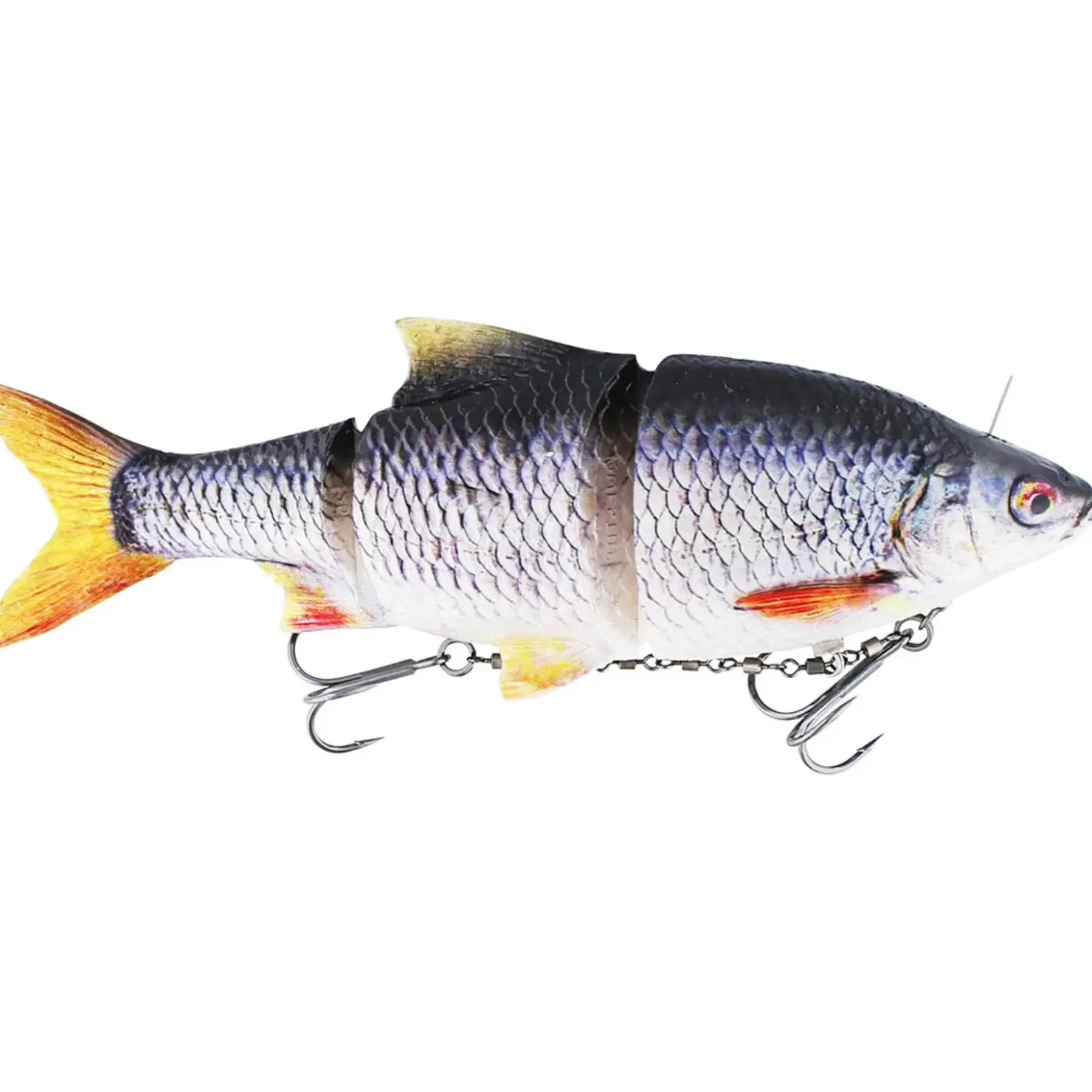 Westin Ricky The Roach Inline 20cm 119g Sinking Gummifisch montiert| Hechtsaison|Gummifische