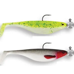 Westin ShadTeez 12cm R 'N R 10g #6/0 2pcs fertig montiert| Sets Spinnfischen|Zanderköder