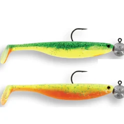 Westin ShadTeez Slim 10cm R 'N R 7g #4/0 2pcs fertig montiert| Sets Spinnfischen|Zanderköder