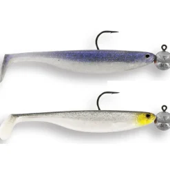 Westin ShadTeez Slim 7,5cm R 'N R 5g #2/0 2pcs fertig montiert| Sets Spinnfischen|Barschköder