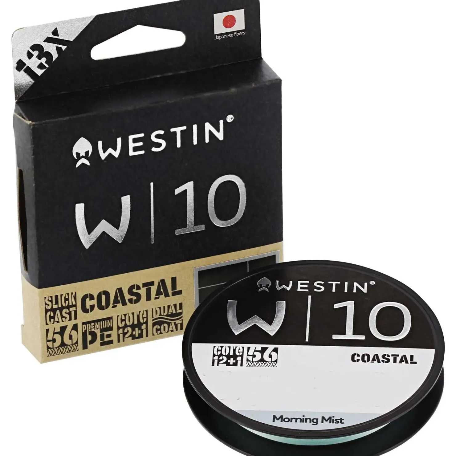 Westin W10 13 Braid Coastal 0.128mm 150m 7.3kg Geflochtene Angelschnur| Geflochtene Angelschnur