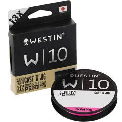 Westin W10 13-Braid Cast 'N' Jig 110m 0.148mm 9.0kg 20Lbs Geflochtene Angelschnur| Geflochtene Angelschnur