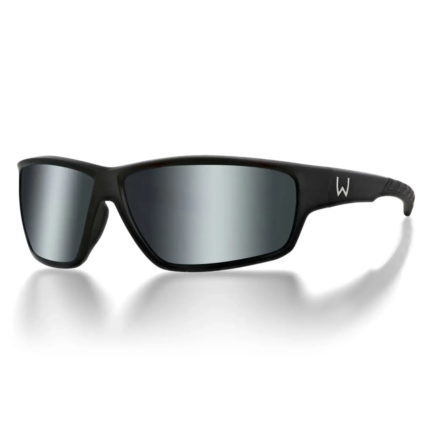 Westin W6 Sport 20 Matte Black/Blue Polarisationsbrille| Anglerbrillen