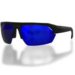 Westin W6 Sport 25 Matte Black/Blue Polarisationsbrille| Angelbrillen|Angelbrillen