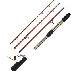 WFT 68 North LTC 2,10m 50lbs 4 Teile Meeresrute Reiserute| Heilbuttruten|Dorschruten