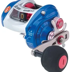 WFT B-Sea Giant mit Power Handle Linkshand - inkl. Ersatzspule| Heilbuttrollen|Dorschrollen