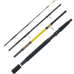 WFT Never Crack Fjordspin Travel 2,10m - 200-600g 4 Teile Reiserute| Heilbuttruten|Dorschruten