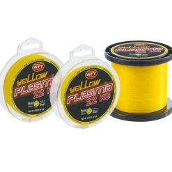 WFT Plasma KG Yellow 18Kg 0,14 Geflochtene Angelschnur Meterware| Geflochtene Angelschnur|Angelschnur Meterware