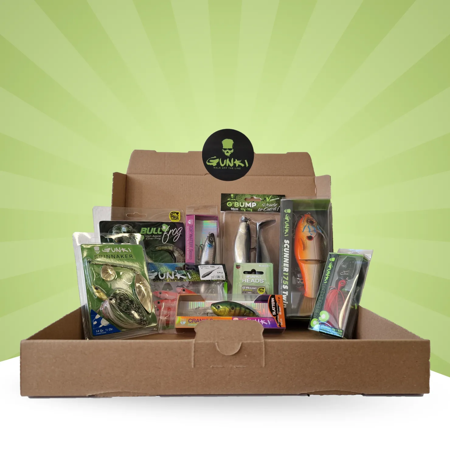 Gunki XXL Hecht Köder-Bundle| Angelcombo Raubfisch